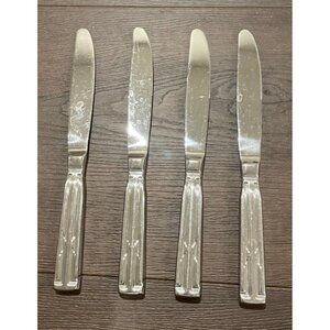 Towle Southwest Set of‎ 4 Modern Hollow Knives 18/8 Supreme Stainless Flatware